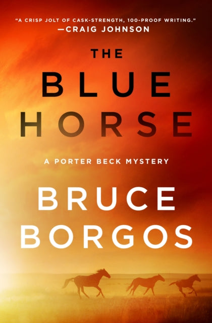 Book cover of: Blue Horse. By: Bruce Borgos