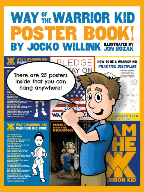Book cover of: Way of the Warrior Kid: Poster Book!