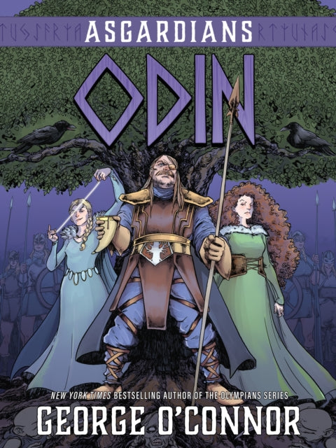 Book cover of: Asgardians: Odin. By: George O'Connor