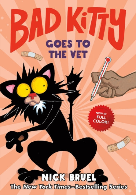 Book cover of: Bad Kitty Goes to the Vet. By: Nick Bruel