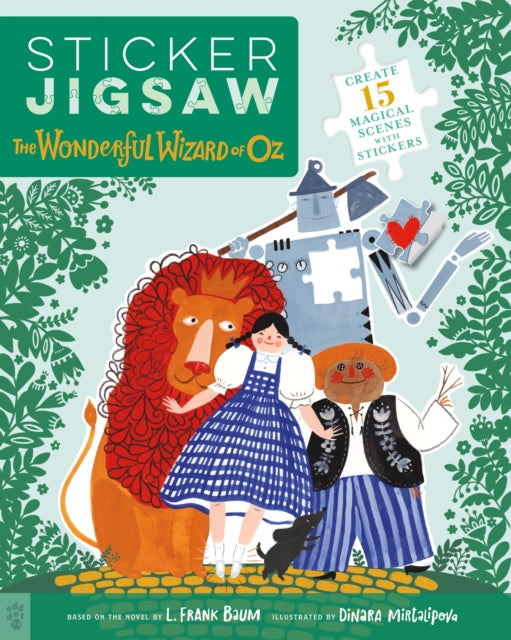 Book cover of: Sticker Jigsaw: The Wonderful Wizard of Oz. By: L. Frank Baum
