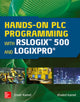 Book cover of: Hands-On PLC Programming with RSLogix 500 and LogixPro. By: Eman Kamel