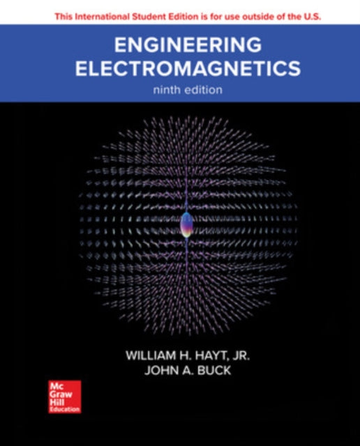 Book cover of: ISE Engineering Electromagnetics. By: HAYT