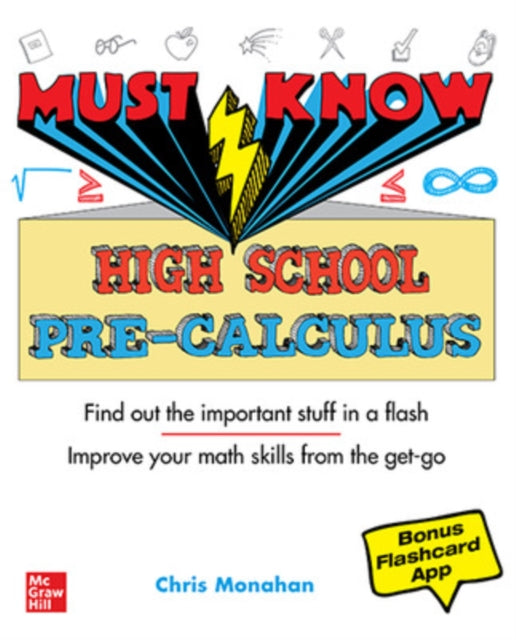 Book cover of: Must Know High School Pre-Calculus. By: Christopher Trueman