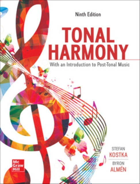 Book cover of: Tonal Harmony. By: Stefan M. Kostka