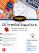 Book cover of: Schaum's Outline of Differential Equations, Fifth Edition. By: Richard Bronson