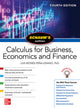 Book cover of: Schaum's Outline of Calculus for Business, Economics and Finance, Fourth Edition. By: Luis Moises Pena-Levano