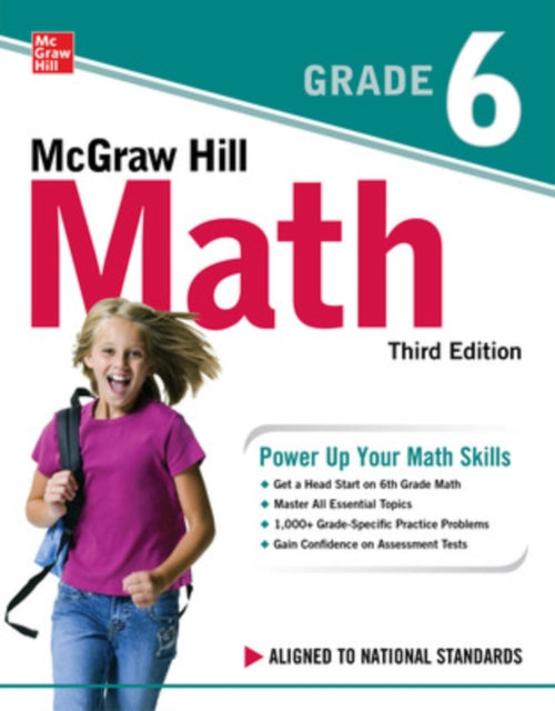 Book cover of: McGraw Hill Math Grade 6, Third Edition. By: McGraw Hill