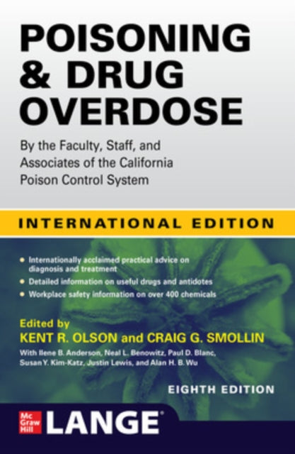 Book cover of: IE Poisoning and Drug Overdose, Eighth Edition. By: OLSON