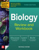 Book cover of: Practice Makes Perfect: Biology Review and Workbook, Third Edition. By: Nichole Vivion