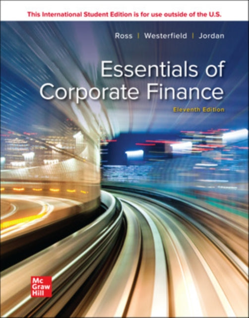 Book cover of: Essentials of Corporate Finance ISE. By: ROSS