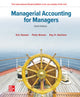 Book cover of: Managerial Accounting for Managers ISE. By: NOREEN