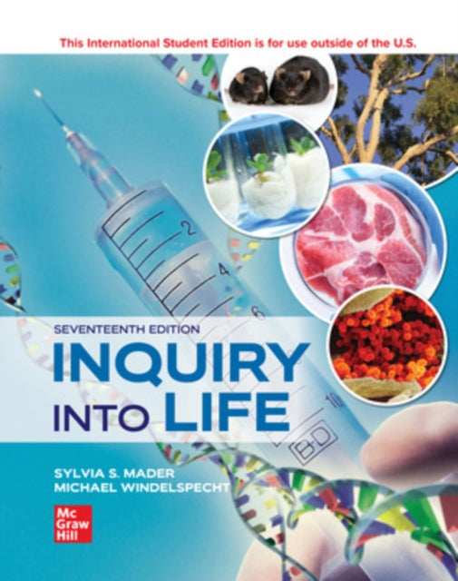 Book cover of: Inquiry into Life ISE. By: MADER