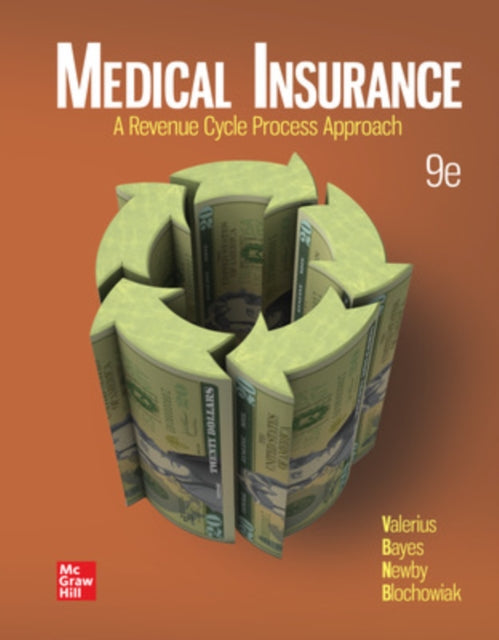 Book cover of: Medical Insurance: A Revenue Cycle Process Approach. By: Joanne Valerius