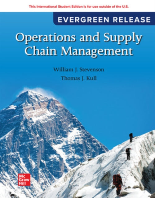 Book cover of: Operations and Supply Chain Management: 2024 Release ISE