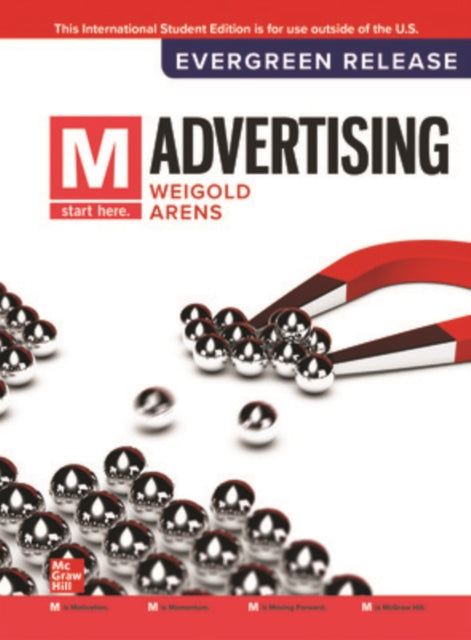 Book cover of: M: Advertising: 2024 Release ISE. By: WEIGOLD
