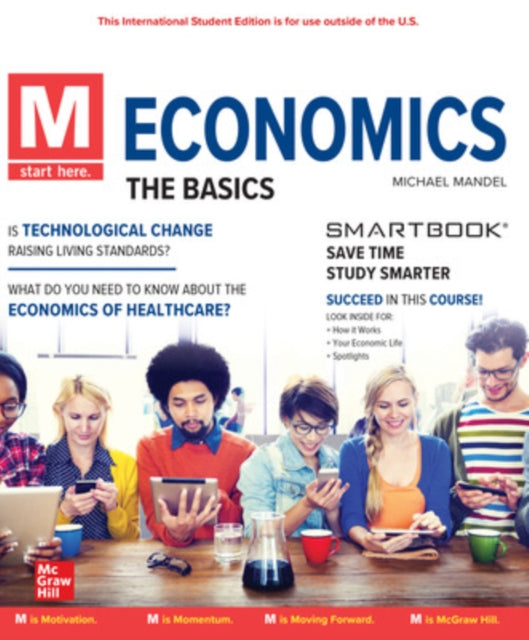 Book cover of: M: Economics, The Basics: 2024 Release ISE
