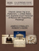 Book cover of: Orlando James Vigi Et Al., Petitioners, V. United States. U.S. Supreme Court Transcript of Record with Supporting Pleadings
