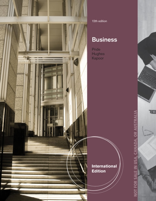 Book cover of: Business, International Edition. By: William Pride