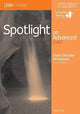 Book cover of: Spotlight on Advanced Exam Booster Workbook, w/key + Audio CDs. By: Francesca Mansfield