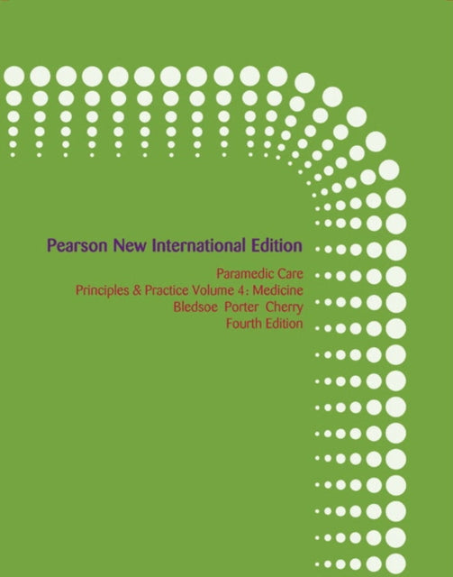 Book cover of: Paramedic Care, Volume 4. By: Bryan E. Bledsoe