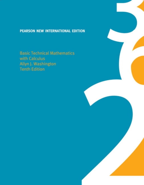 Book cover of: Basic Technical Mathematics with Calculus. By: Allyn J. Washington