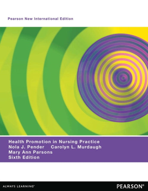 Book cover of: Health Promotion in Nursing Practice. By: Nola J. Pender