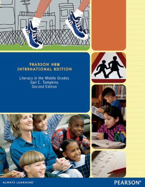 Book cover of: Literacy in the Middle Grades. By: Gail E. Tompkins