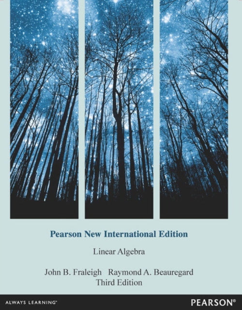 Book cover of: Linear Algebra. By: J. B. Fraleigh