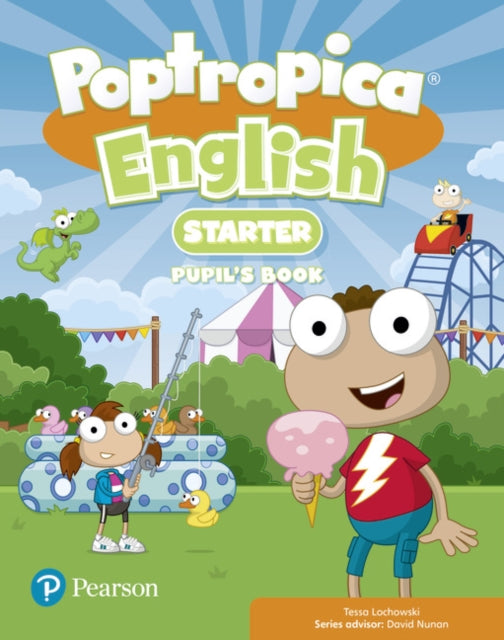 Book cover of: Poptropica English Starter Pupil's Book. By: Tessa Lochowski