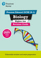 Book cover of: Pearson REVISE Edexcel GCSE Biology (Higher) Revision Guide incl. online revision and quizzes - for 2026, 2027 exams. By: Pauline Lowrie