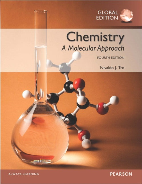 Book cover of: Chemistry: A Molecular Approach plus MasteringChemistry with Pearson eText, Global Edition. By: Nivaldo Tro
