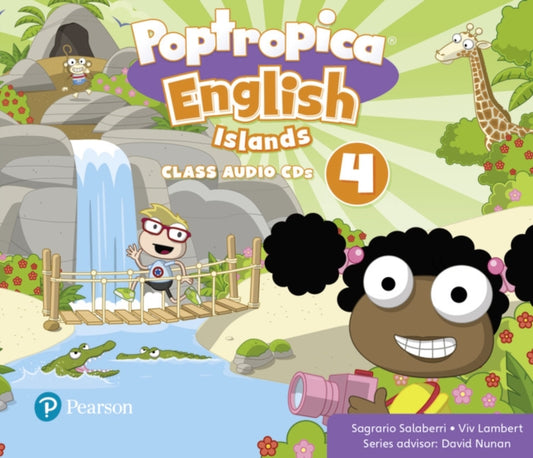 Book cover of: Poptropica English Islands Level 4 Audio CD