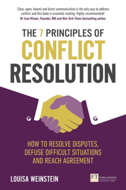 Book cover of: 7 Principles of Conflict Resolution, The. By: WEINSTEIN, LOUISA