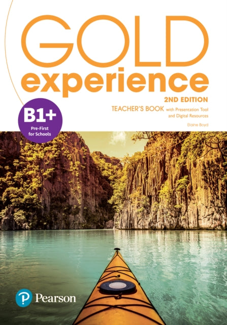 Book cover of: Gold Experience 2ed B1+ Teacher’s Book & Teacher’s Portal Access Code. By: Elaine Boyd
