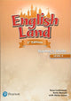 Book cover of: English Land 2e Level 4 Teacher's Book with DVD and CD-ROM pack