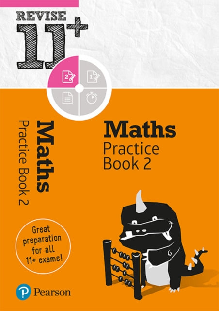Book cover of: Pearson REVISE 11+ Maths Practice Book 2 - for the 2025 and 2026 exams: Ages 8 - 10+ Years. By: Diane Oliver