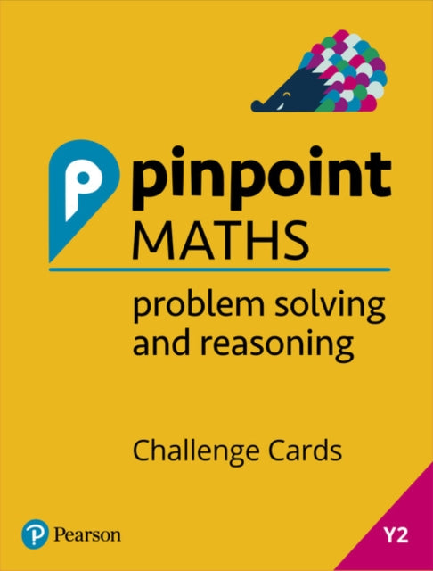 Book cover of: Pinpoint Maths Year 2 Problem Solving and Reasoning Challenge Cards. By: Janine Blinko
