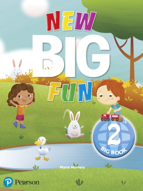 Book cover of: New Big Fun - (AE) - 2nd Edition (2019) - Big Book - Level 2. By: Mario Herrera