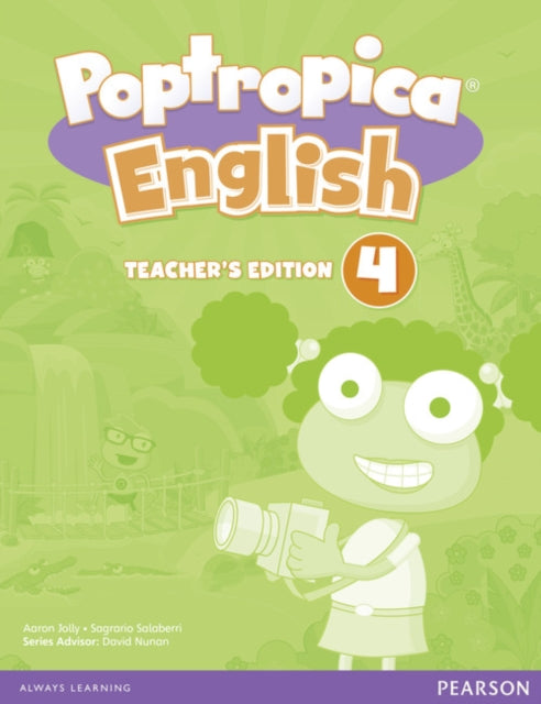 Book cover of: Poptropica English American Edition 4 Teacher's Book and PEP Access Card Pk. By: Sagrario Salaberri