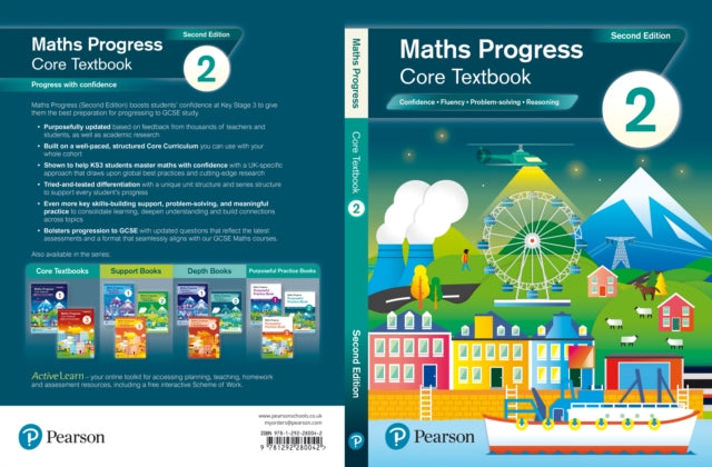 Maths Progress Second Edition Core Textbook 2, Second Edition 9781292280042 Katherine Pate