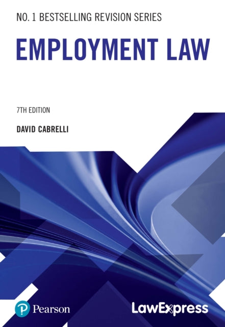 Book cover of: Law Express: Employment Law. By: David Cabrelli