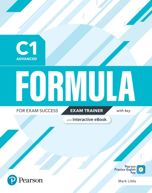 Book cover of: Formula C1 Advanced Exam Trainer with key & eBook. By: Pearson Pearson Education