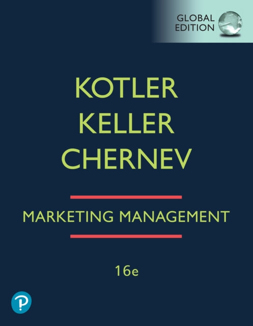 Book cover of: Marketing Management, Global Edition. By: Philip Kotler