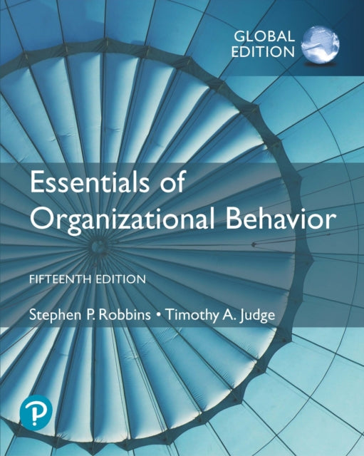 Book cover of: Essentials of Organizational Behaviour, Global Edition. By: Stephen Robbins