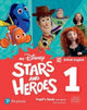 Book cover of: My Disney Stars and Heroes British Edition Level 1 Pupil's Book with eBook and Digital Activities. By: Amanda Davies