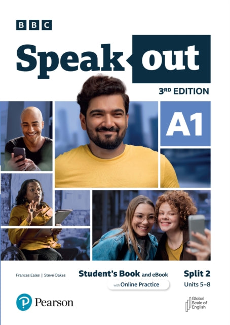 Book cover of: Speakout 3ed A1 Student’s Book and eBook with Online Practice Split 2. By: Frances Eales