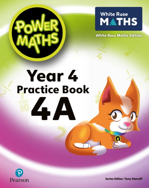 Book cover of: Power Maths 2nd Edition Practice Book 4A. By: Tony Staneff