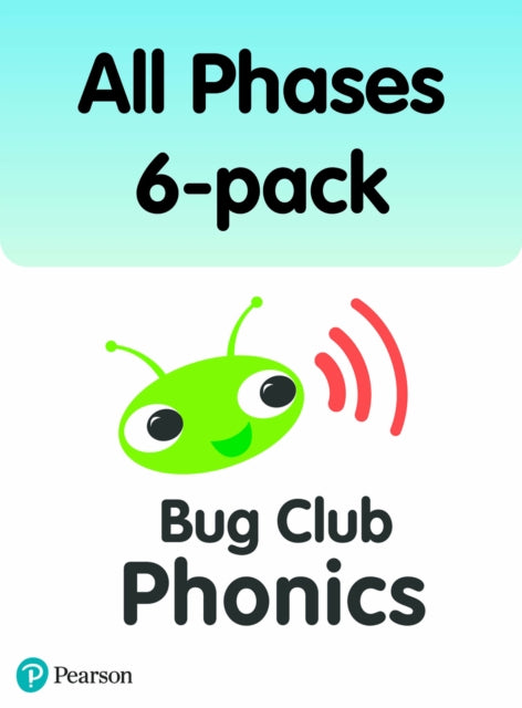 Book cover of: Bug Club Phonics All Phases 6-pack (1080 books). By: Sarah Loader