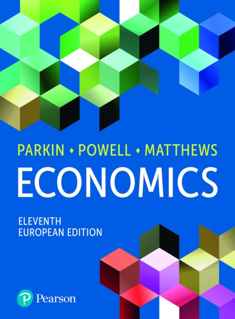 Book cover of: Economics, European Edition + MyLab Economics with Pearson eText (Package). By: Michael Parkin